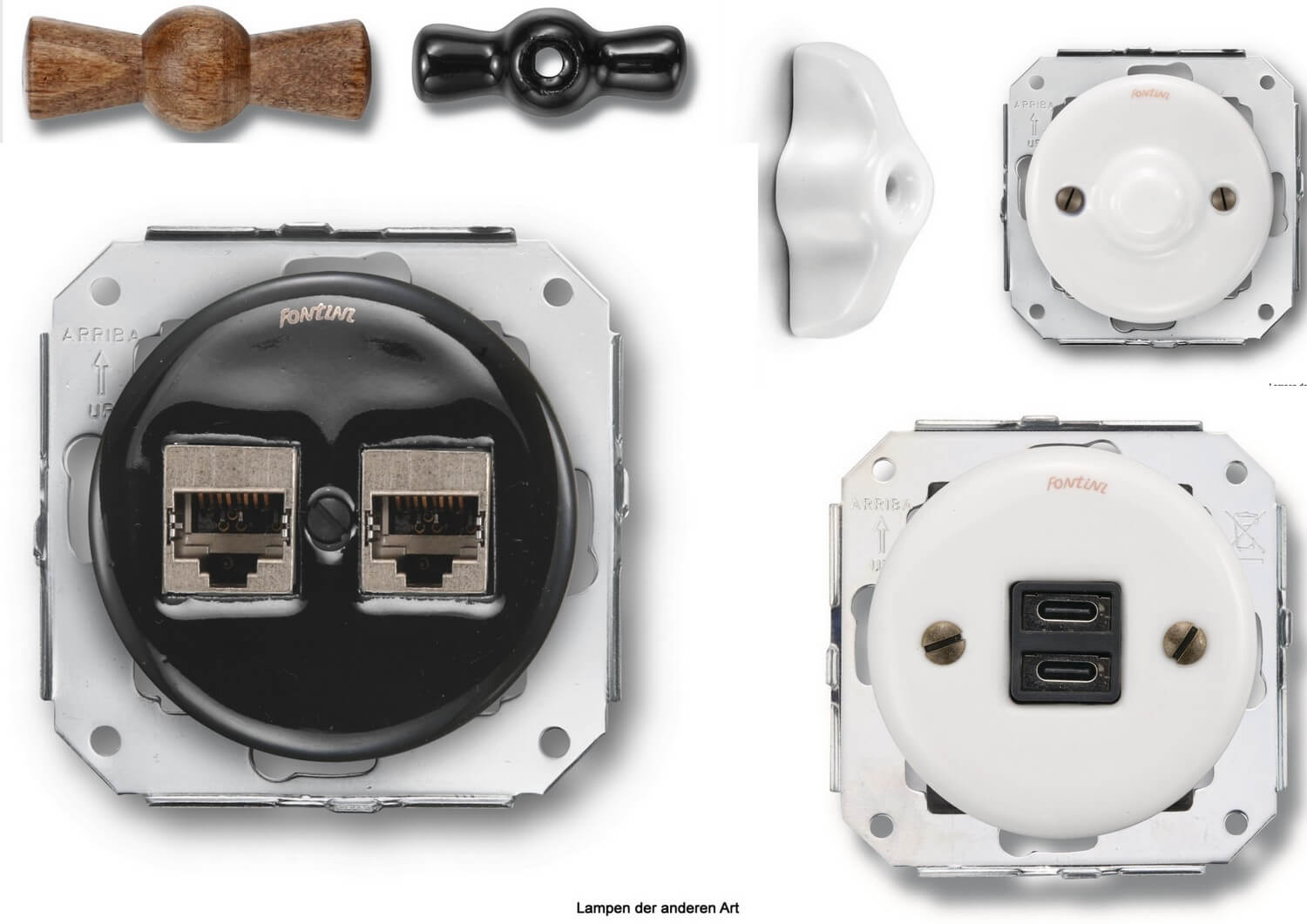 Spezielle Komplettgeräte und Zubehör aus der Serie Garby Colonial
